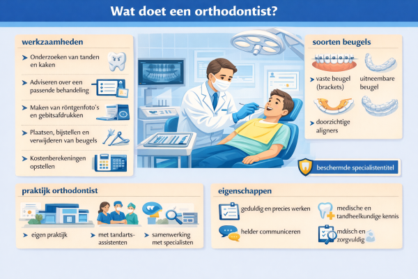 Wat doet een orthodontist